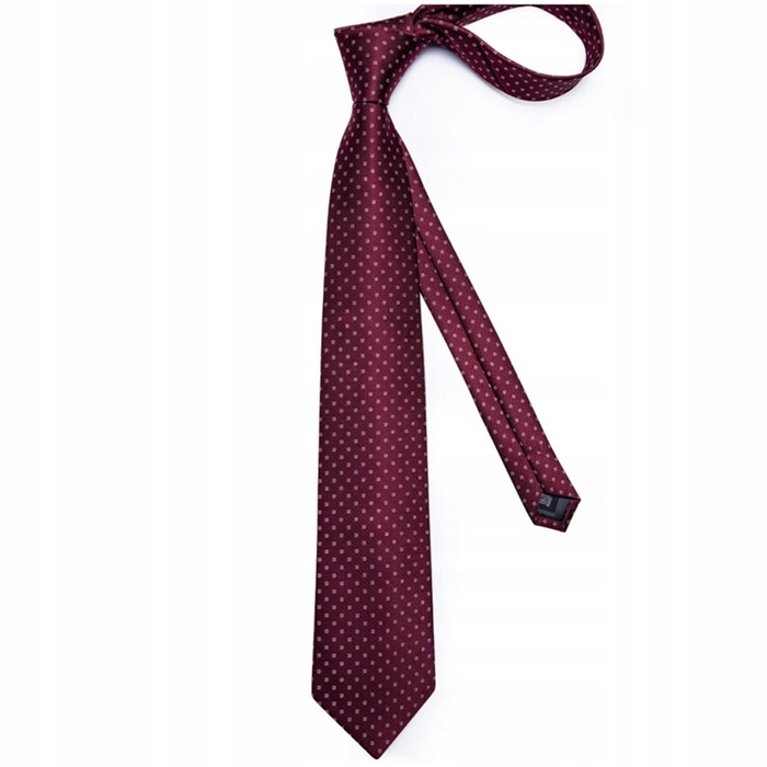 Широка червона краватка Luvu