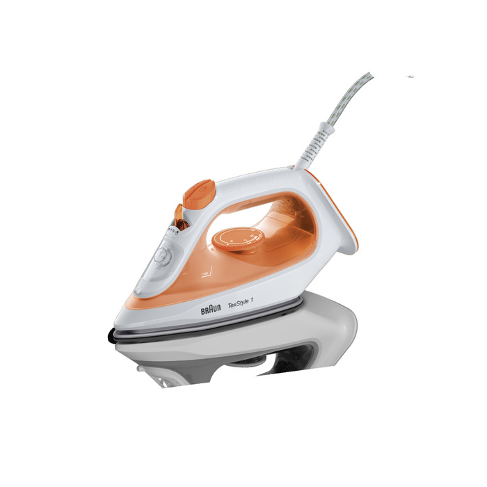 Парова праска Braun TexStyle 1 SI 1009 OR 1900 Вт, біло-помаранчева