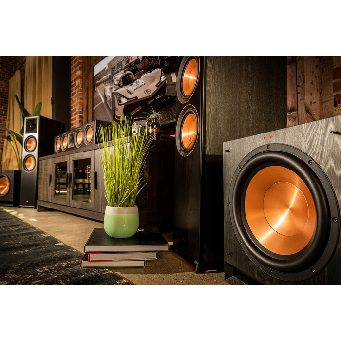 Активний сабвуфер Klipsch SPL-120 300 Вт, чорний