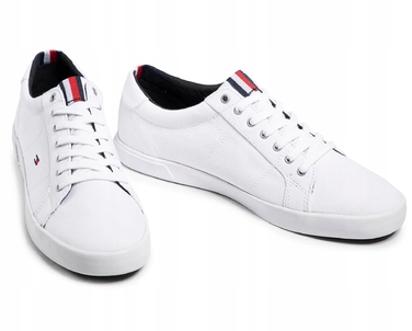 Чоловічі кеди Tommy Hilfiger FM0FM01536 0K4, білі, розмір 44