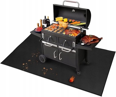 Захисний килимок під гриль: міцний та великий вогнетривкий підклад для BBQ