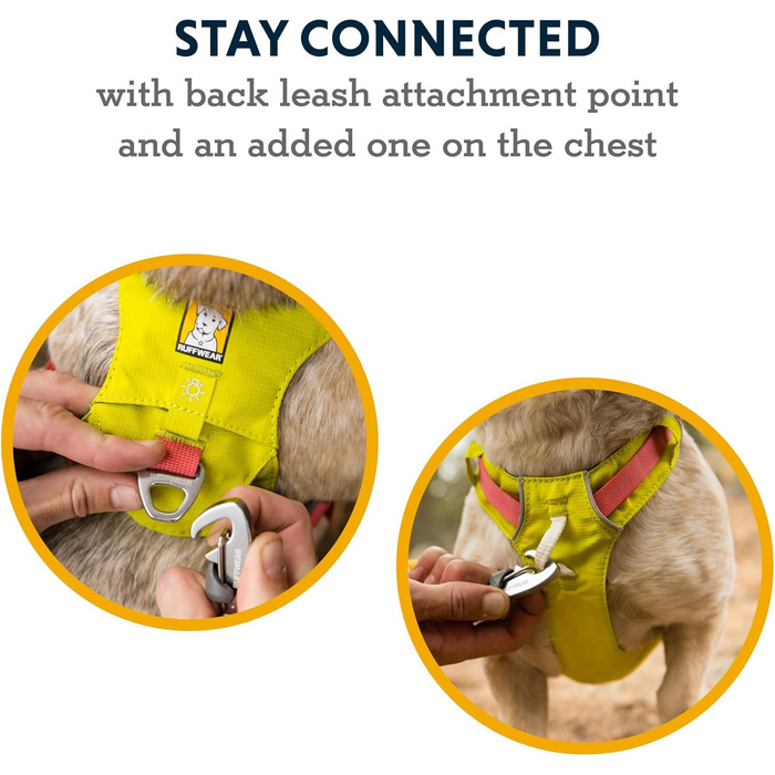 Шлейка для собак Ruffwear Hi Light Basalt Gray S