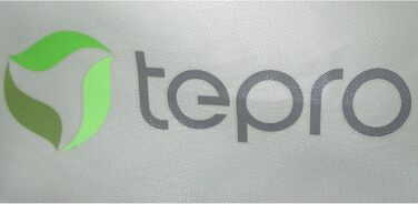 Tepro універсальний чохол для гриля-смокера середній, бежевий, поліестер, 125,7×73,7×119,4 см, міцний водонепроникний захист