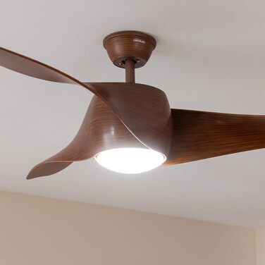 Стельовий вентилятор Cecotec EnergySilence Aero 5290 Blackwood 132 см з LED підсвіткою та пультом ДУ