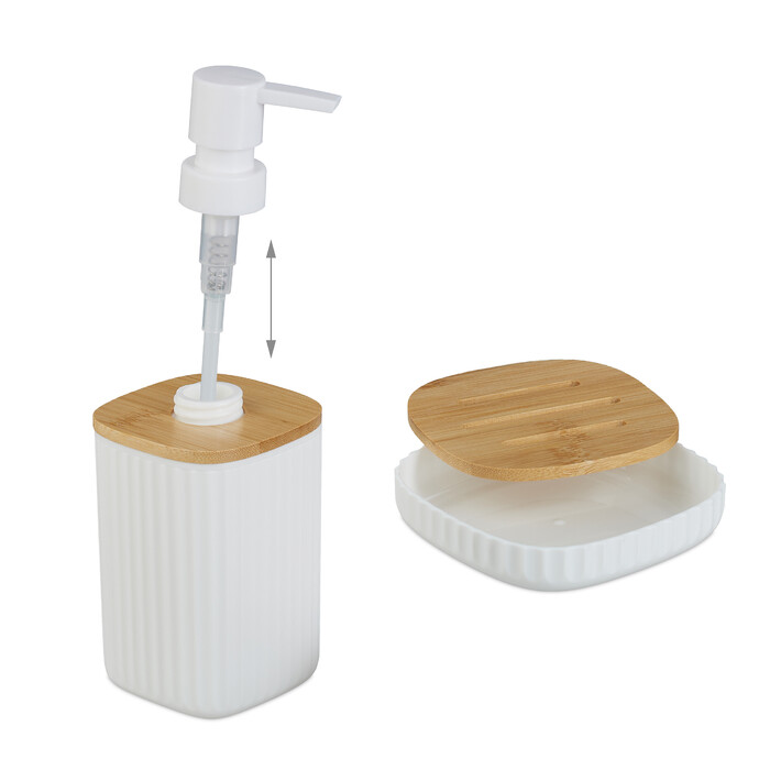 Relaxdays 6-Piece Bathroom Set