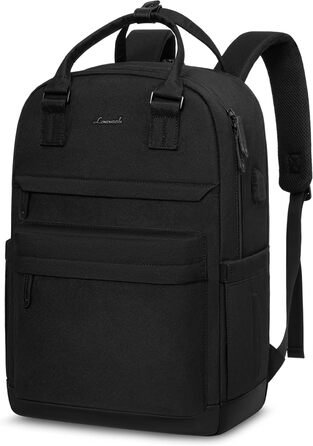 Жіночий рюкзак LOVEVOOK 15.6' для ноутбука, подорожей, роботи: водонепроникний, елегантний, для школи, університету, офісу (бежевий, хакі)