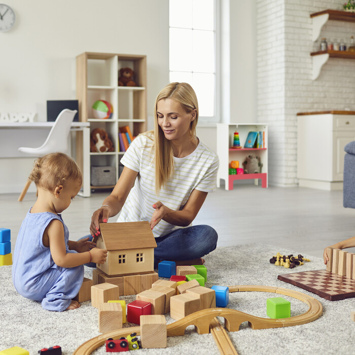 Relaxdays Kids' Shelf with 2 Compartments