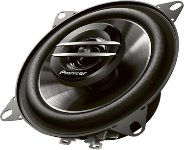 Автомобільна акустика Pioneer TS-G1020F 10 см, 2-смугові коаксіальні динаміки, 210 Вт, 30 Вт RMS, потужний звук, високий ККД, монтажна глибина 43 мм, з ґратами (2 шт.)