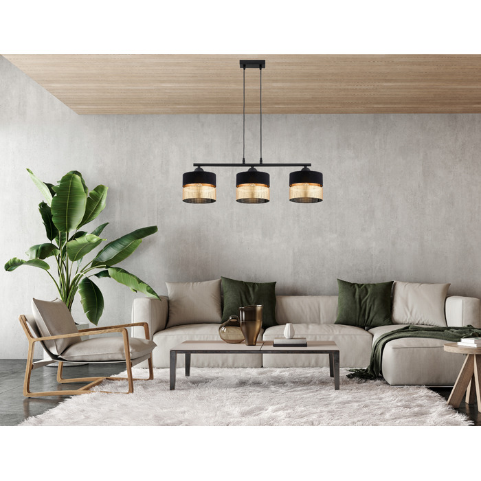 Підвісна люстра Elko-Lighting Dual на 3 точки освітлення E27