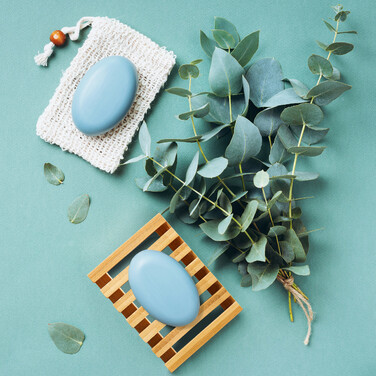 Relaxdays Soap Dish Bamboo