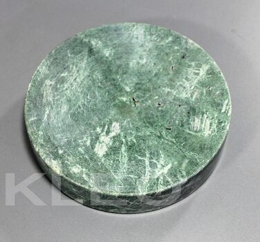 KLEO Soap Dish made of Natural Stone, Soap Holder, Bathroom Accessories for Bathroom, Bathtub or...