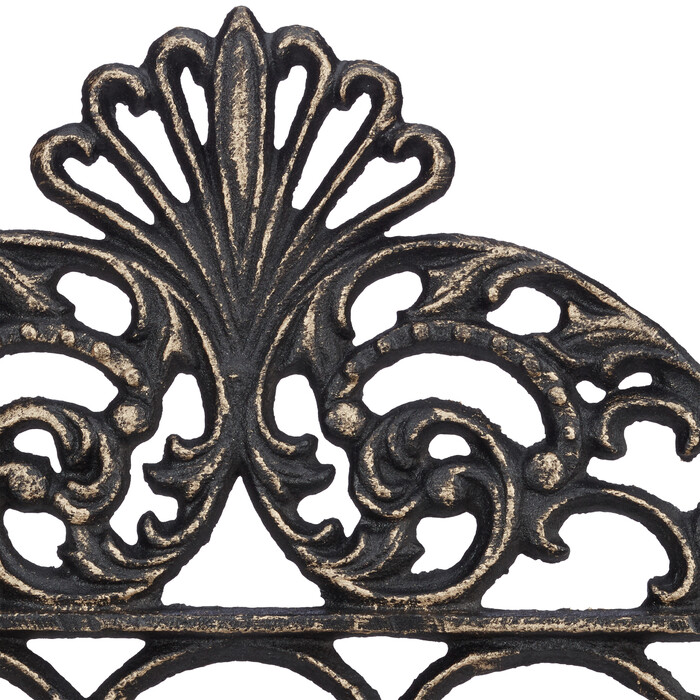 Relaxdays Coat Rack, Cast Iron