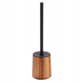 Декоративний ергономічний йоржик для туалету Acacia з натурального дерева акації, 37,5 см