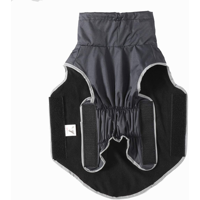Homieco Fall Winter Dog Coat Jacket, Pet Raincoat, Warm Pet Jacket Dog Jacket Dog Sweater for Dogs M Black
