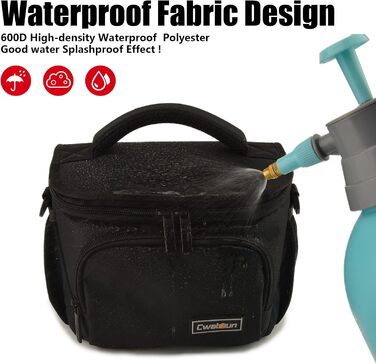 Водонепроникна фотосумка для дзеркальної камери Cwatcun (Canon, Nikon, Sony, Fuji)