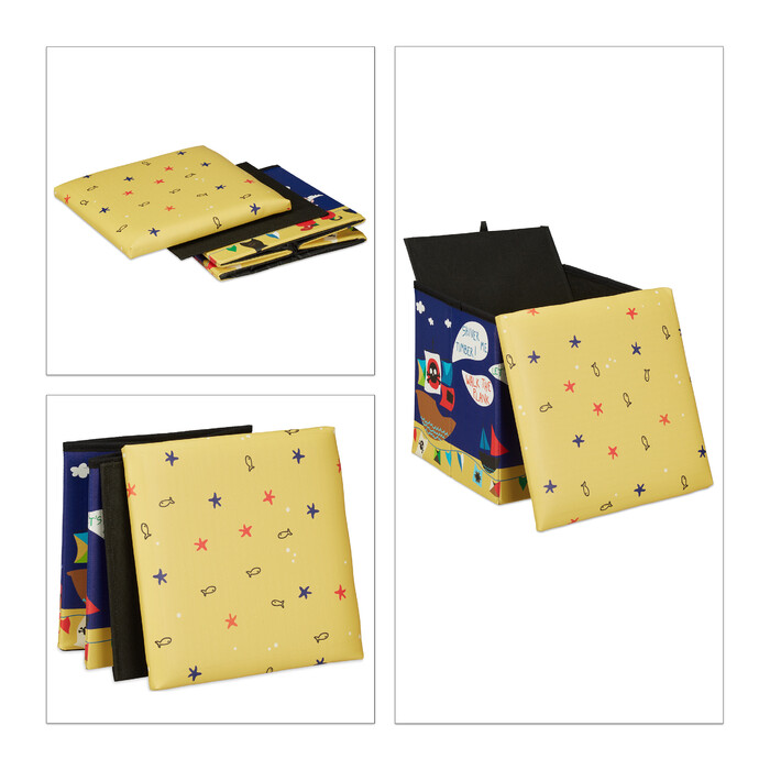 Relaxdays Kids' Footstool