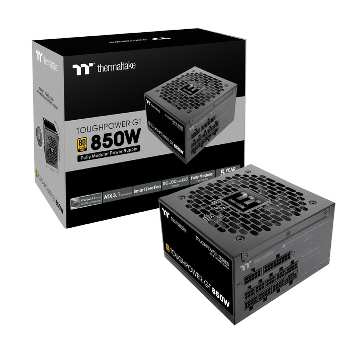 Блок живлення Thermaltake Toughpower GT 850W, чорний