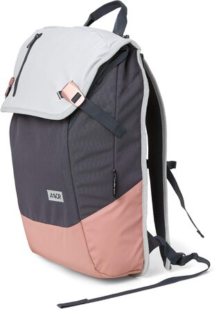 AEVOR Daypack – водонепроникний рюкзак 18 л з відділенням для ноутбука 15'', дихаюча спинка, багато кишень, колір рожевий