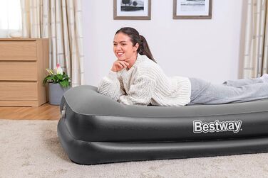 Надувне ліжко Bestway Premium Plus з вбудованим насосом, односпальне