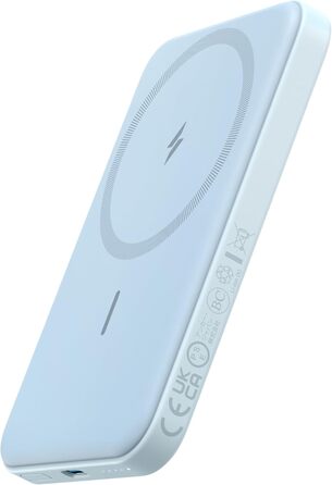 Anker MagGo 5000mAh Power Bank (Магнітний) для iPhone 12/13, Blue