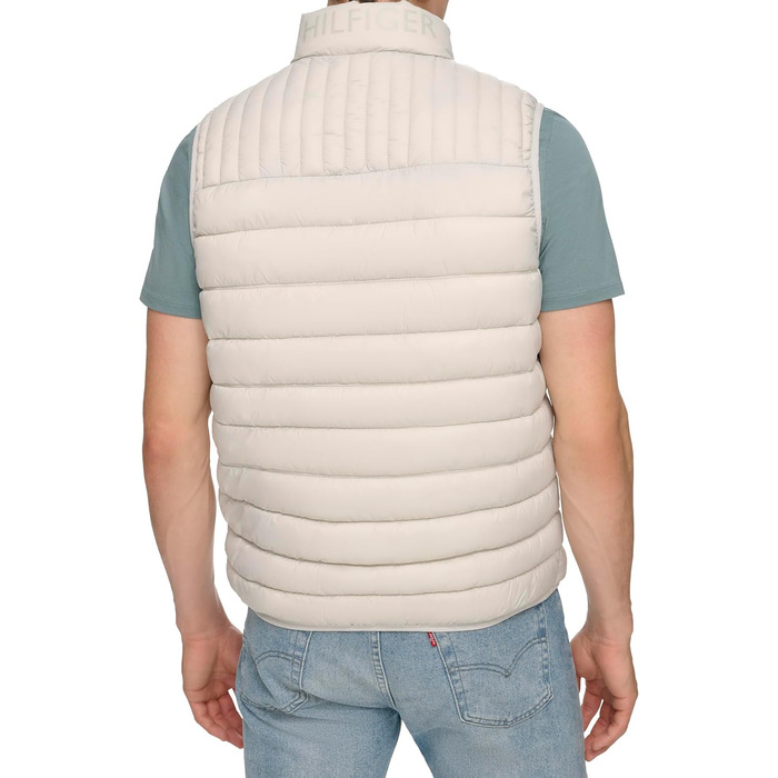 Жилет чоловічий Tommy Hilfiger Ultra Loft Quilted Puffer Vest, темно-синій/Ausflug, однотонний (Kräftig, 3X, Eis)