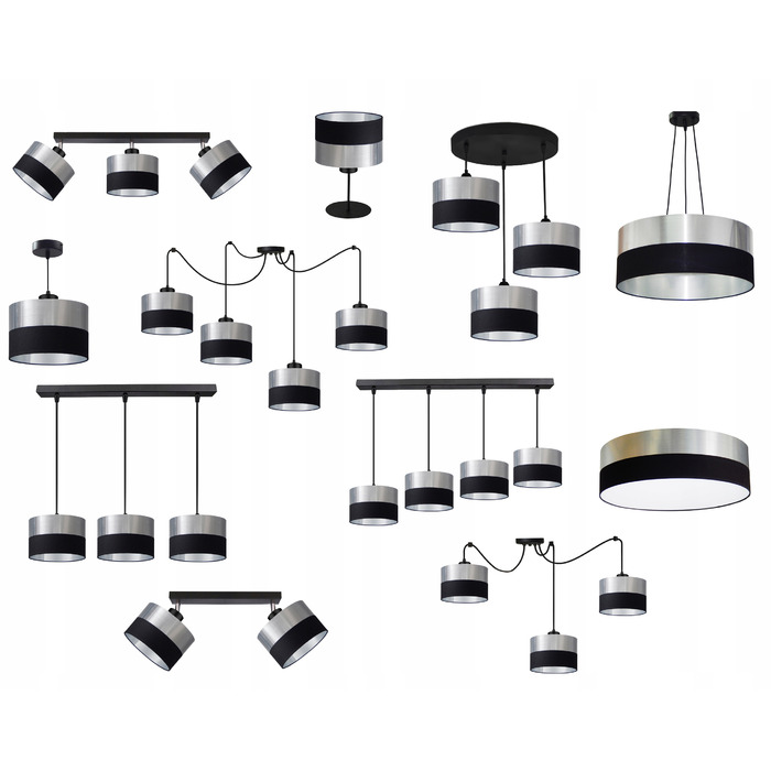 Підвісна люстра Adex WISZĄCE на 3 лампи, цоколь E27