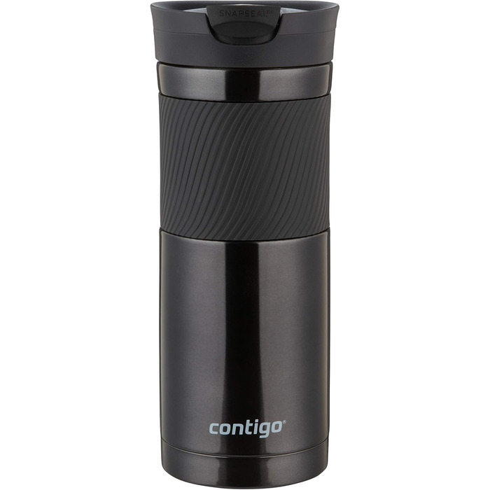 Contigo Byron Snapseal Stainless Steel Thermobecher - Leakproof Travel Coffee Mug - 590ml