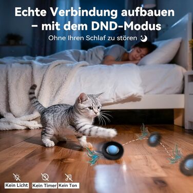 Інтерактивне іграшкове м'ячик для котів з лабіринтом та пір'ям, автоматична іграшка-приховище, мисливська гра, подарунок для кота