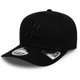 Кепка бейсболка New Era MLB 9Fifty Stretch Snapback з регульованим розміром, чорна, з логотипом New York Yankees