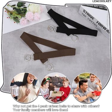 Еластичний ремінь LeaCoolKey для жінок та чоловіків, тонкий, стрейчевий, для джинсів та суконь, 80 см, кольори: чорний, коричневий, білий, блакитний