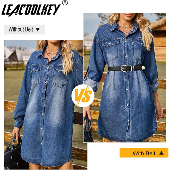 LEACOOLKEY: 3 жіночі шкіряні ремені-коси для джинсів та суконь. В'язані ремені з металевою блискавкою (100 см). Розмір: 66-76 см. Кольори: чорний, коричневий, бежевий.