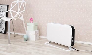 Електричний конвекторний обігрівач Mill MEC 2000W – 24-28 м², з термостатом, тихий, для дому