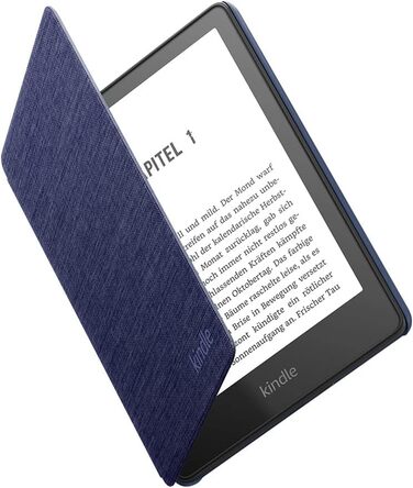 Чохол для Kindle Paperwhite 11 (2021) з тканини, блакитний деним | Amazon Kindle Paperwhite