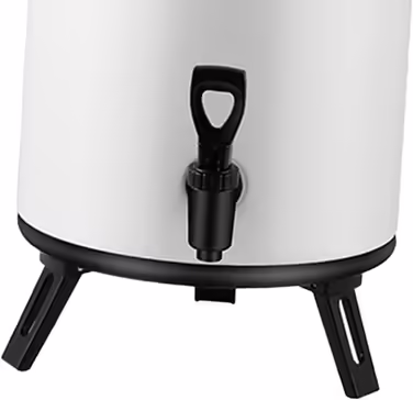Insulated beverage dispenser, insulated tank, tea dispenser, milk dispenser for commercial use, 12l