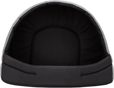 Будка для собак Будинок для собак Лежанка для собак Будинок для котів Спальне місце XL - 60x49 см Сірий