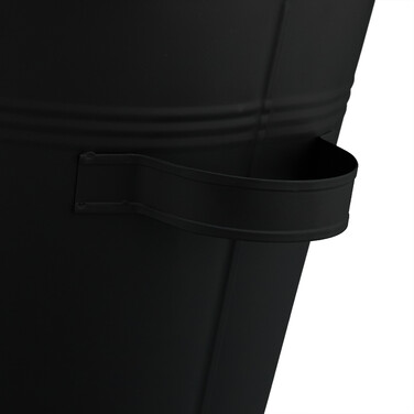 Relaxdays Ash Bucket with Shovel 11 L