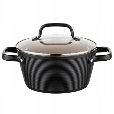 Каструля традиційна Florina Carina Black, 2,2 л