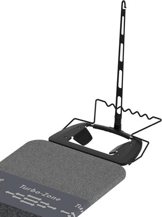 Відпарювач для одягу Rörets Pulse Black Dual Action з турбо-режимом та зоною паркування, чорний, 32x108 см