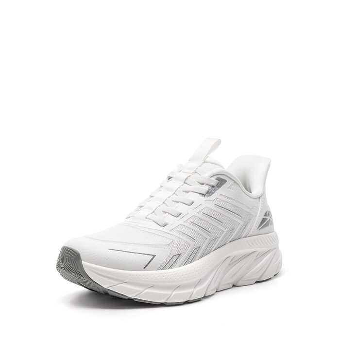 Жіночі спортивні сліпони ALLSWIFIT: зручні, дихаючі, з антиковзкою підошвою, для бігу, тенісу, фітнесу та крос-тренінгу, розмір 40.5 EU, білі