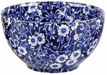 Цукорниця Burleigh Blau Calico 9.5 см, керамічна, синя