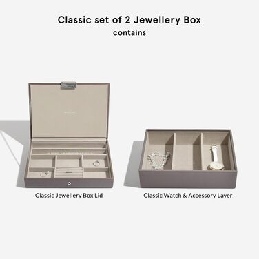Набір скриньок для прикрас Stackers Mink Classic Medium (2 шт.)