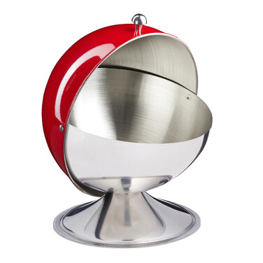Relaxdays Sugar Bowl, Stainless Steel