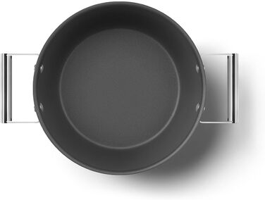 Електричний чайник Smeg KLF05CREU, 0.8 л, чорний: нержавіюча сталь, безпека, LED-дисплей, антиковзаюча основа