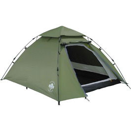 Lumaland Pop-Up Dome Tent - 2-3 Person Tent for Camping, Travel, Festivals