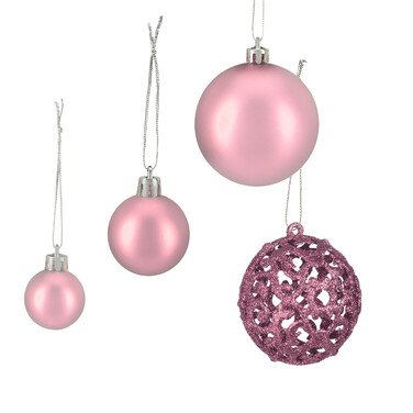 Relaxdays Set of 50 Christmas Baubles