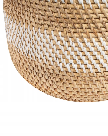 Декоративна керамічна ваза RENUN, 36 см, натуральний колір