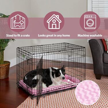 Крісло-лежанка для собак та котів Midwest Homes 40242-GY, 107 см, сірий колір, комфортне, для великих порід