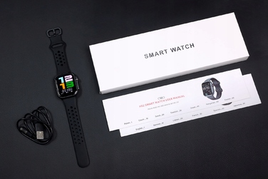 Смарт-годинник JG Smart JGS-K62W 1000mAh, чорний