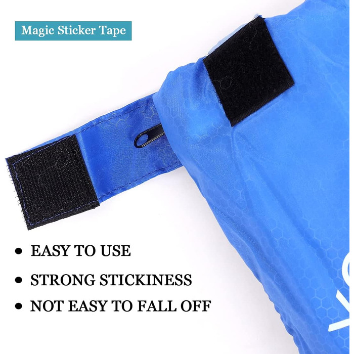 Сплячий мішок для дорослих та дітей – легкий, водонепроникний, зручний для весни, літа, осені – піші прогулянки, подорожі, кемпінг (королівський синій)