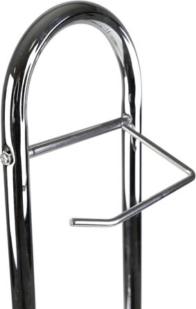 Набір аксесуарів для ванної кімнати Axentia Emil: гальванічне покриття, тримач для туалетного паперу та щітки, нержавіюча сталь, хром